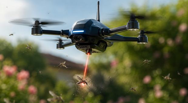 Arriva il drone caccia zanzare: riconosce la femmina e la elimina in volo. Ecco come funziona e quanto costa
