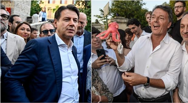 Renzi-Conte, divisi ma uniti: dove c?è uno non c?è l?altro. I due leader quasi mai appaiono in pubblico insieme