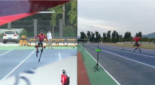 Un robot umanoide più veloce di Bolt: battuto il record sui 100 metri, li ha percorsi in 9,32 secondi