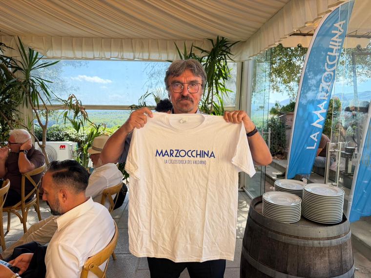 A San Giovanni Valdarno la partenza della Marzocchina con Giani e Boni