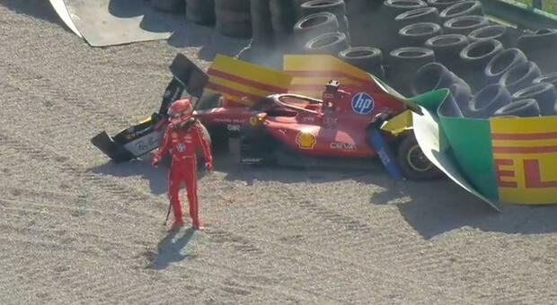 Charles Leclerc: «Sto bene. L'incidente? Devo rivedere le immagini». Cosa è successo in gara al pilota di F1