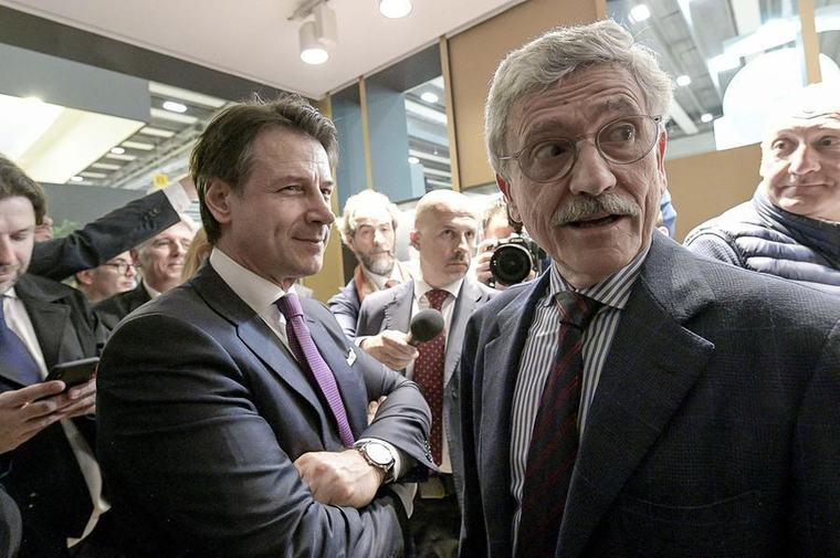 Conte promette primarie “amichevoli”. Ma D’Alema avverte: «Sono una follia»