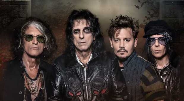 Johnny Deep con gli Hollywood Vampires chiudono in grande l'Este Music Show: il concerto il 2 settembre