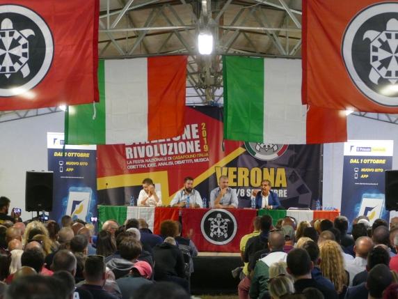CasaPound, sale la tensione per il raduno nazionale a Verona. Gli antifascisti: «Ci saremo»