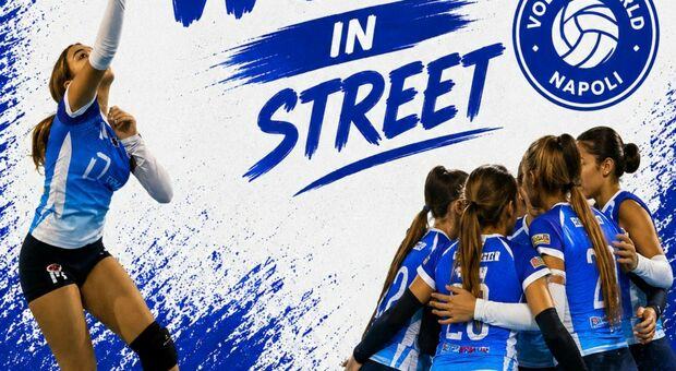 La Volley World scende in piazza: la presentazione al Vomero