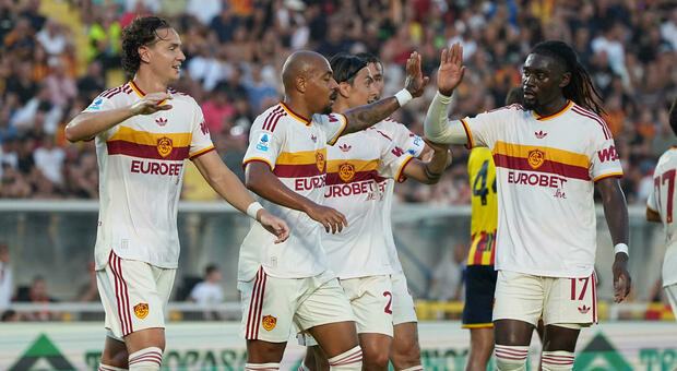 Lecce-Roma 0-4, le pagelle: Malen la belva umana (9), Dybala balla tra le linee (7,5). Gasperini, fame di scudetto (8)