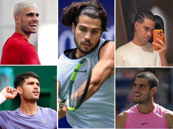 Alcaraz il trasformista: dalla canottiera ai capelli lunghi, tra una partita agli Us Open e i montepremi sceglie Central Park