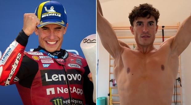 Marc Marquez e la spalla martoriata da infortuni e operazioni. La foto che mostra la verità: «Dice che sta bene ma non è vero»
