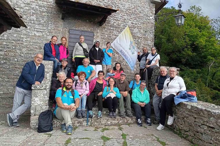 La Misericordia di Bibbiena in cammino verso il santuario della Verna