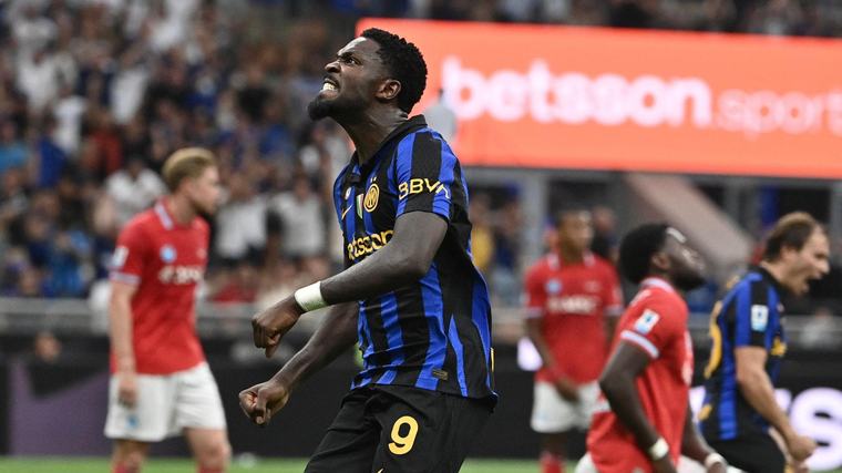 Inter-Napoli, che show: Thuram spacca la partita. Lobotka un radar, incubo Badiashile