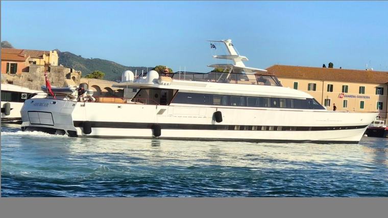 All’Isola d’Elba arriva lo Shergar, il mitico panfilo dell’Aga Khan